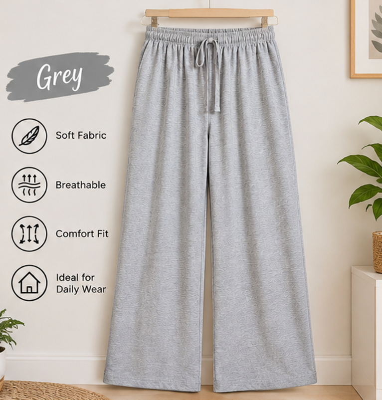 Premium Palazzo Pajama – Pack of 3