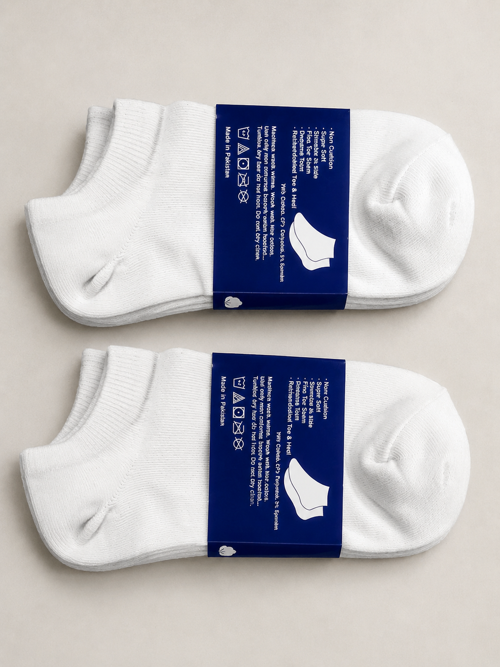Premium Low Cut Socks – Pack of 6