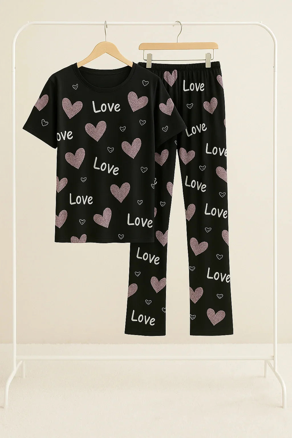 BLACK LOVE HEART