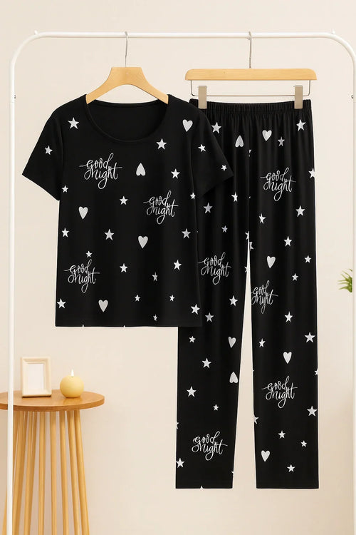 BLACK GOODNIGHT COMFORT